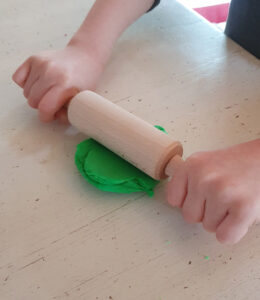 Montessori Pomůcky Pro děti dřevěný váleček